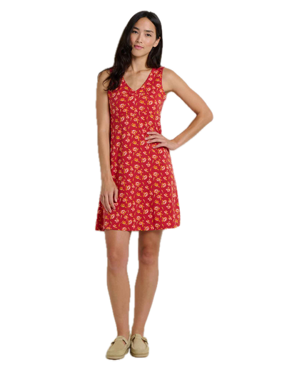 Toad and Co - Rosemarie Sleeveless Dress - Crabapple Print
