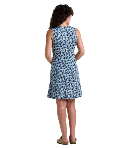 Toad and Co - Rosemarie Sleeveless Dress - Pacific Blue Print