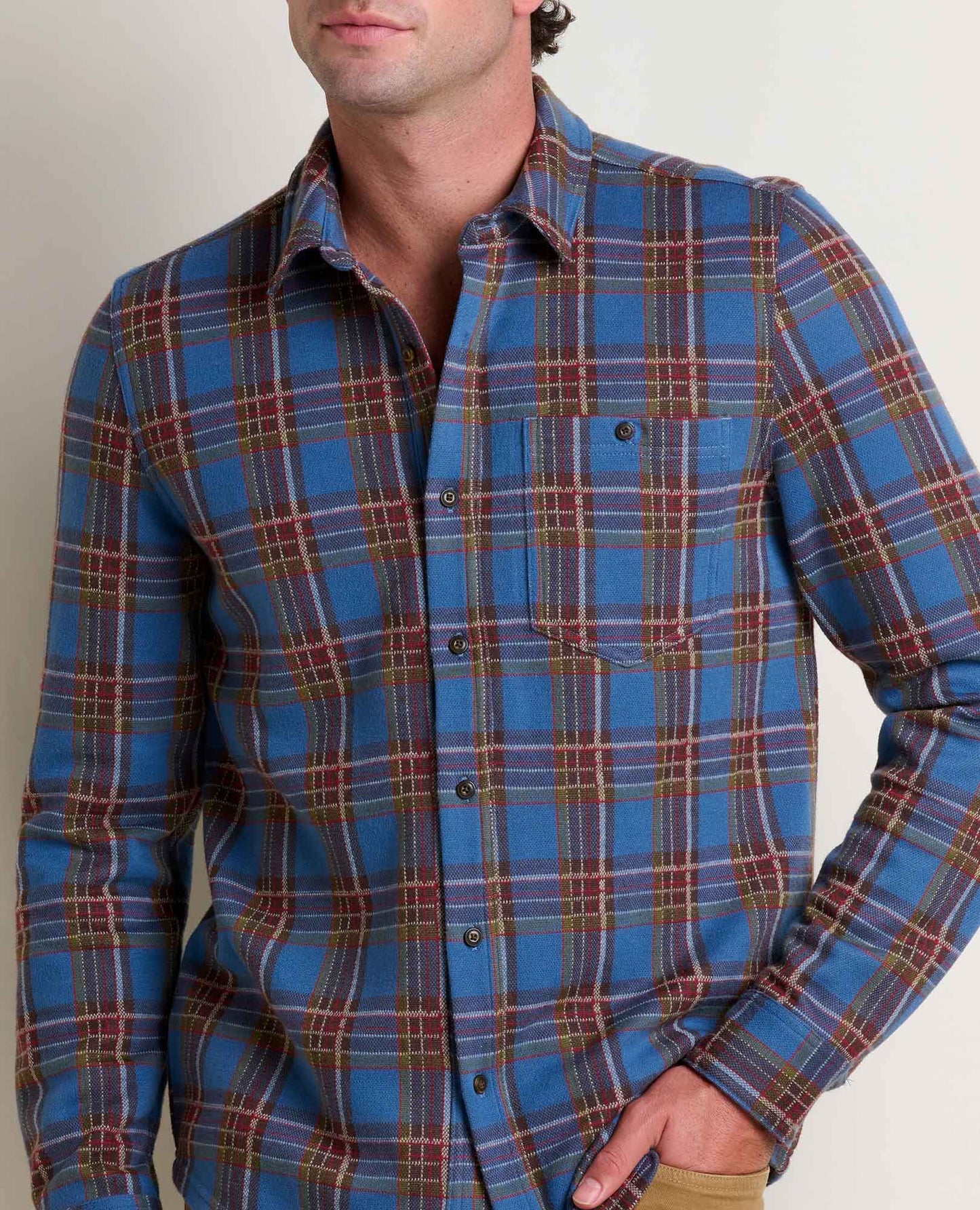 Toad and Co - Shadowbrook Long Sleeve Shirt - Men's - Kyanite