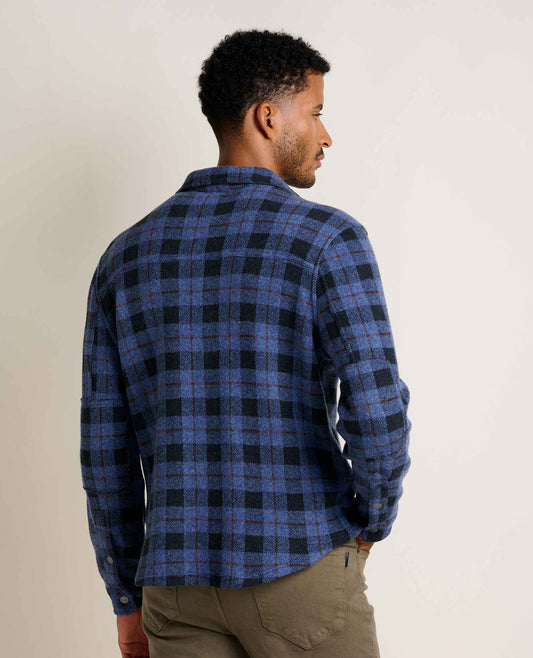 Toad and Co - Kennicott Shirt Jacket Pattern - Black Plaid