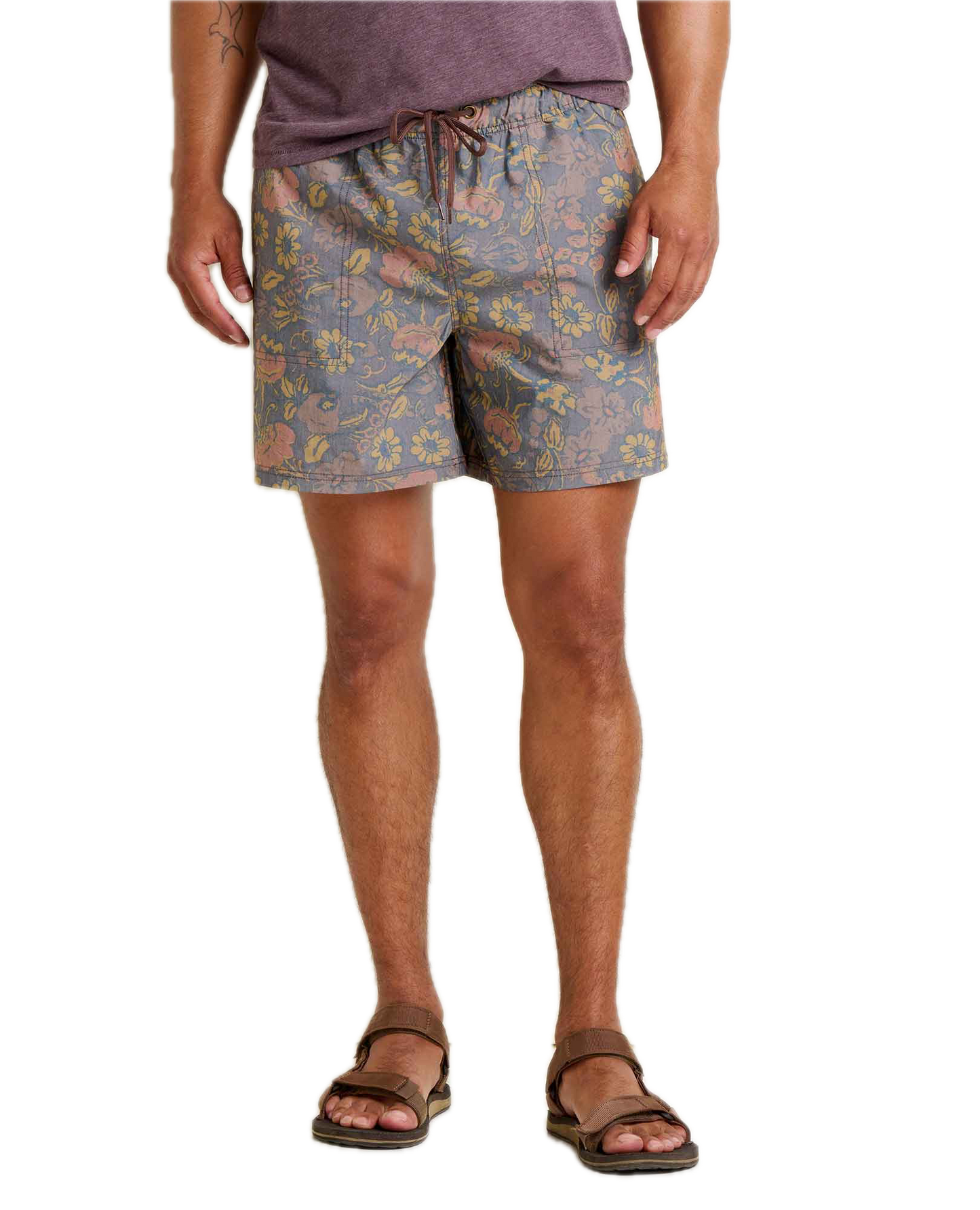 Toad and Co - Men's Boundless Pull-On Short - Chestnut Print