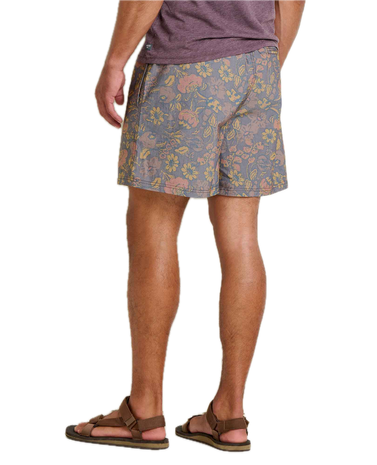 Toad and Co - Men's Boundless Pull-On Short - Chestnut Print