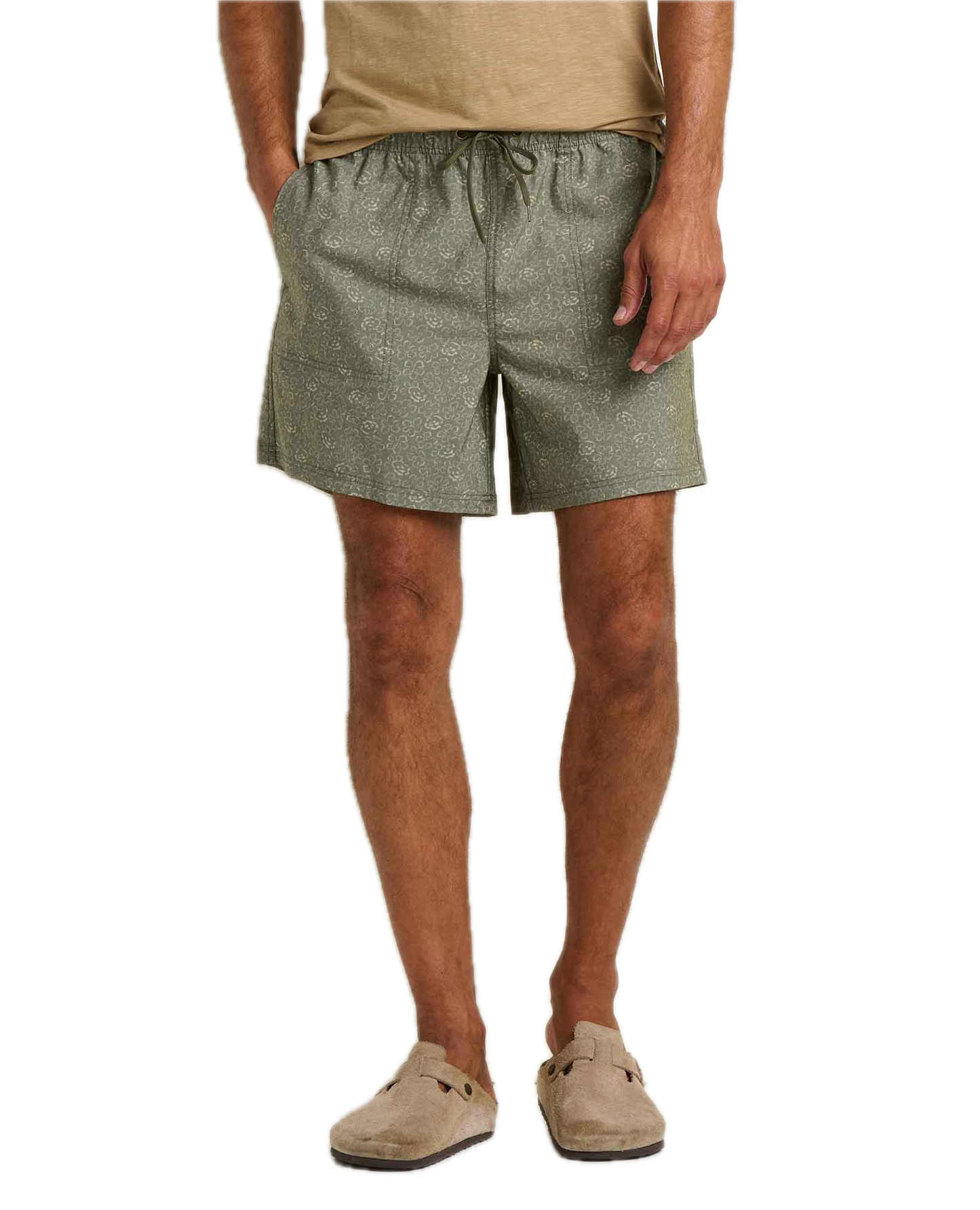Toad and Co - Men's Boundless Pull-On Short - Olive Print