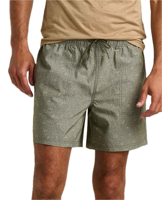 Toad and Co - Men's Boundless Pull-On Short - Olive Print