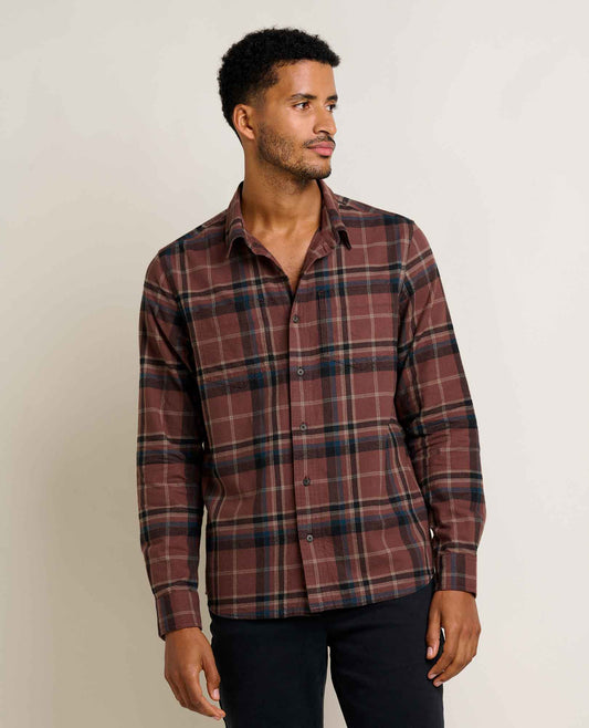 Toad and Co - Pinevale Long Sleeve Shirt - Men's - Carob