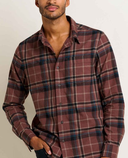 Toad and Co - Pinevale Long Sleeve Shirt - Men's - Carob