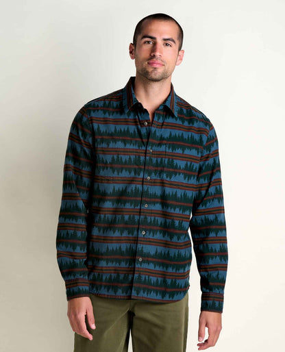 Toad and Co - Pinevale Long Sleeve Shirt - Men's - Midnight Print