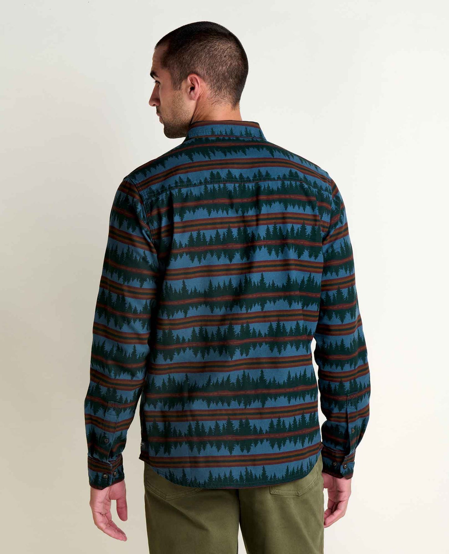 Toad and Co - Pinevale Long Sleeve Shirt - Men's - Midnight Print