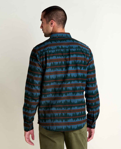 Toad and Co - Pinevale Long Sleeve Shirt - Men's - Midnight Print