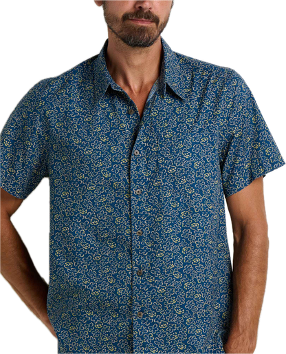 Toad and Co - Fletch Short Sleeve Shirt - Canal Print