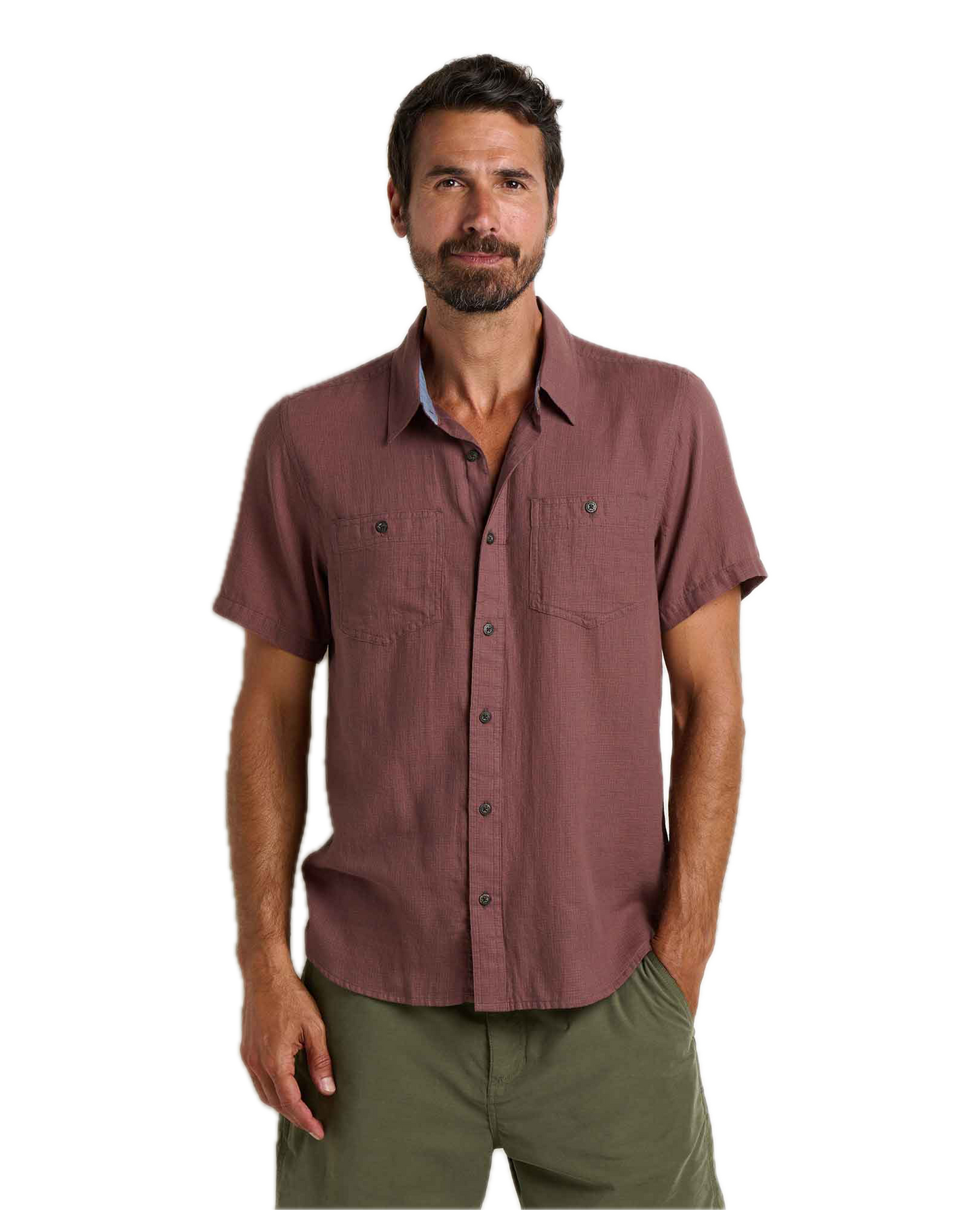 Toad and Co - Honcho Short Sleeve Shirt - Ash