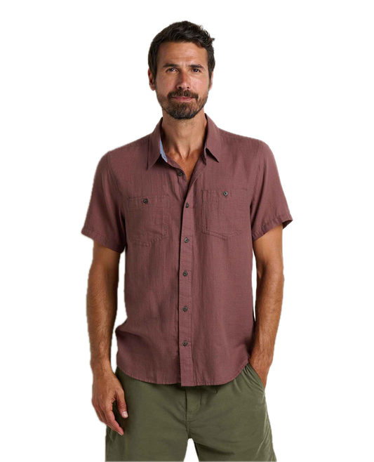 Toad and Co - Honcho Short Sleeve Shirt - Ash