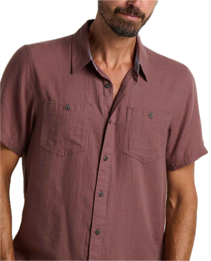 Toad and Co - Honcho Short Sleeve Shirt - Ash