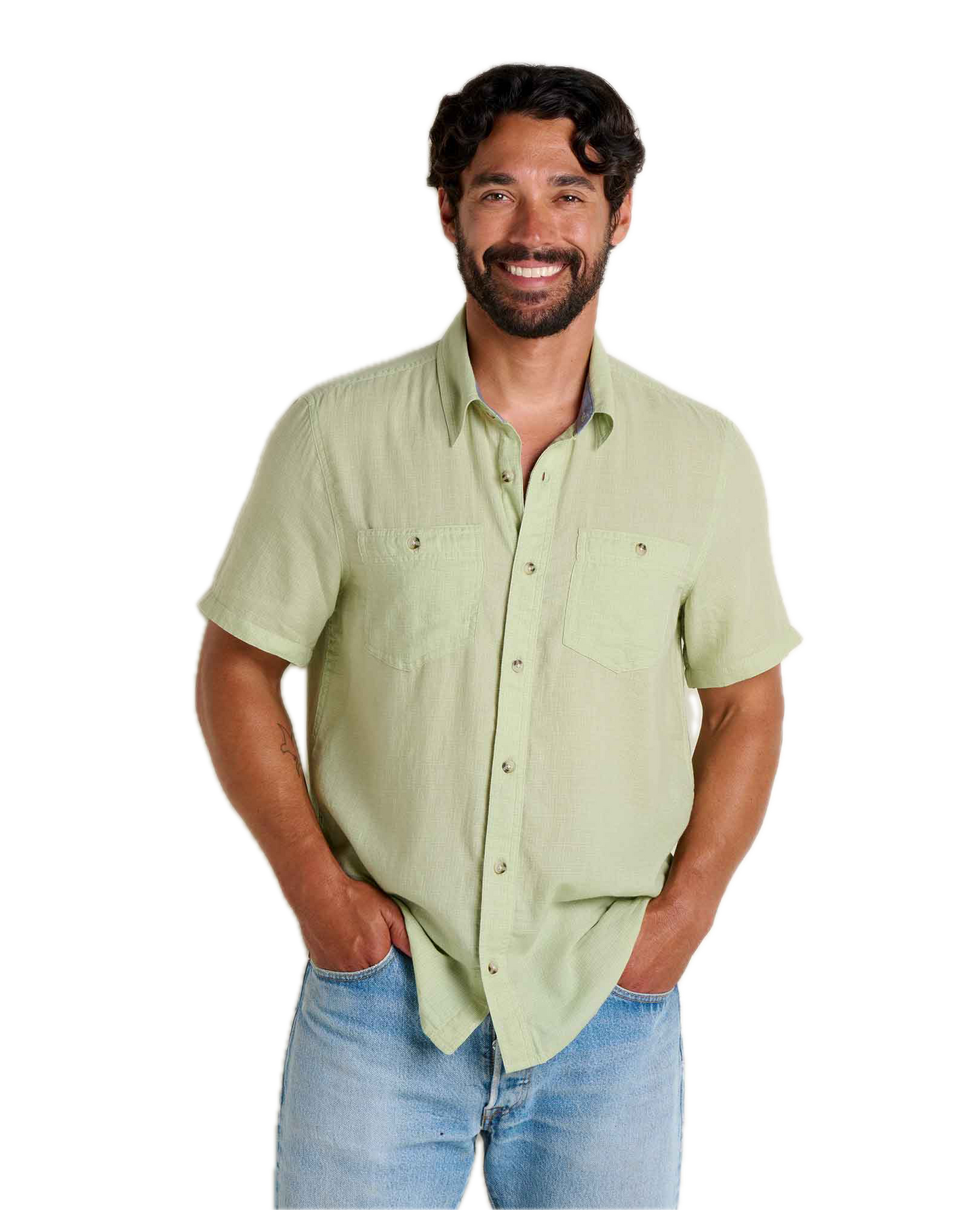 Toad and Co - Honcho Short Sleeve Shirt - Wintergreen