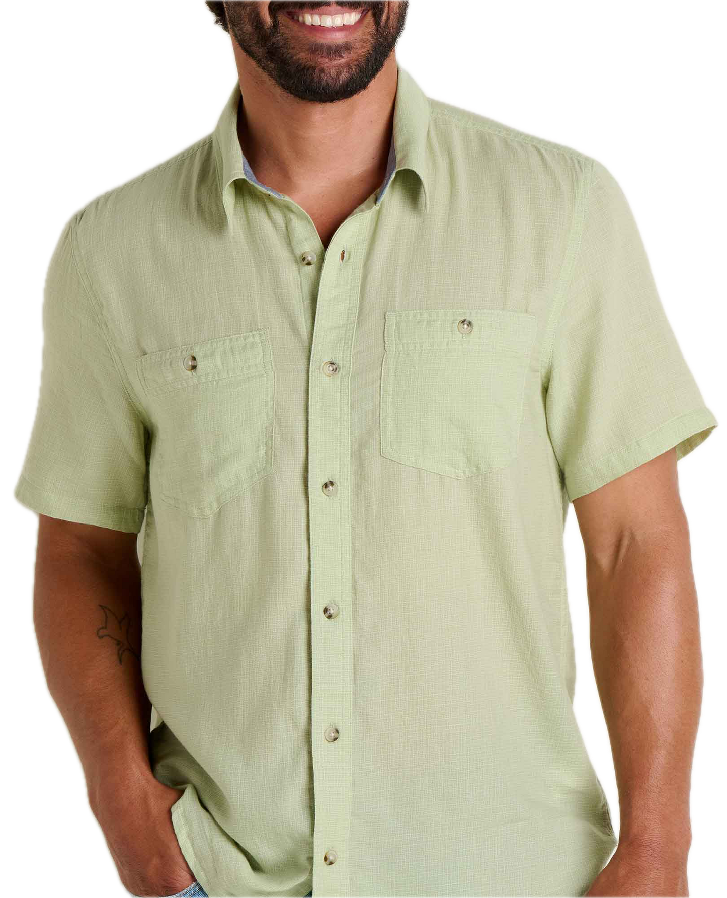 Toad and Co - Honcho Short Sleeve Shirt - Wintergreen
