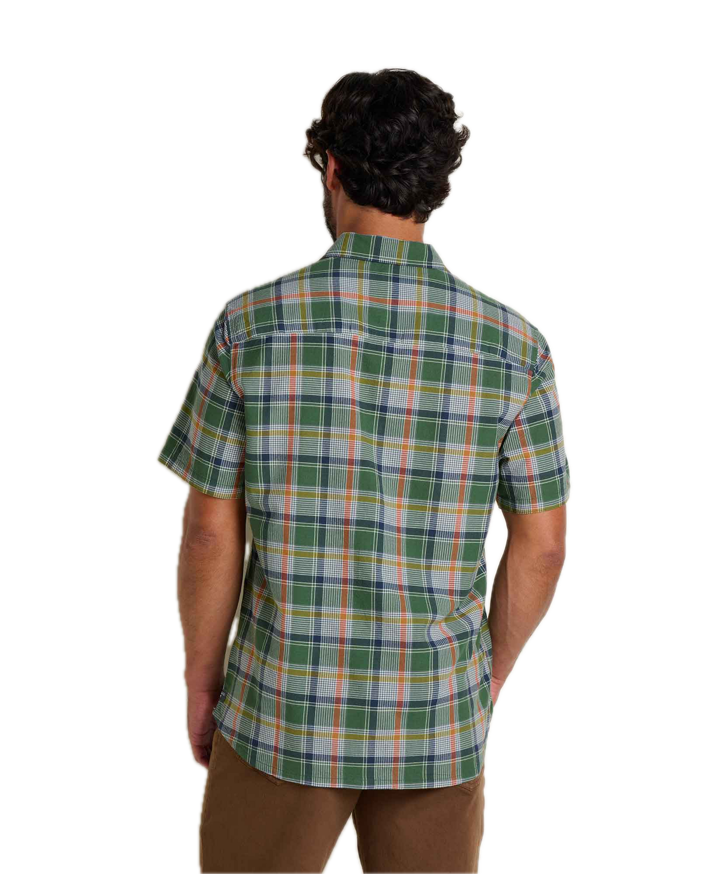 Toad and Co - Airscape Short Sleeve Shirt - Cilantro Pattern