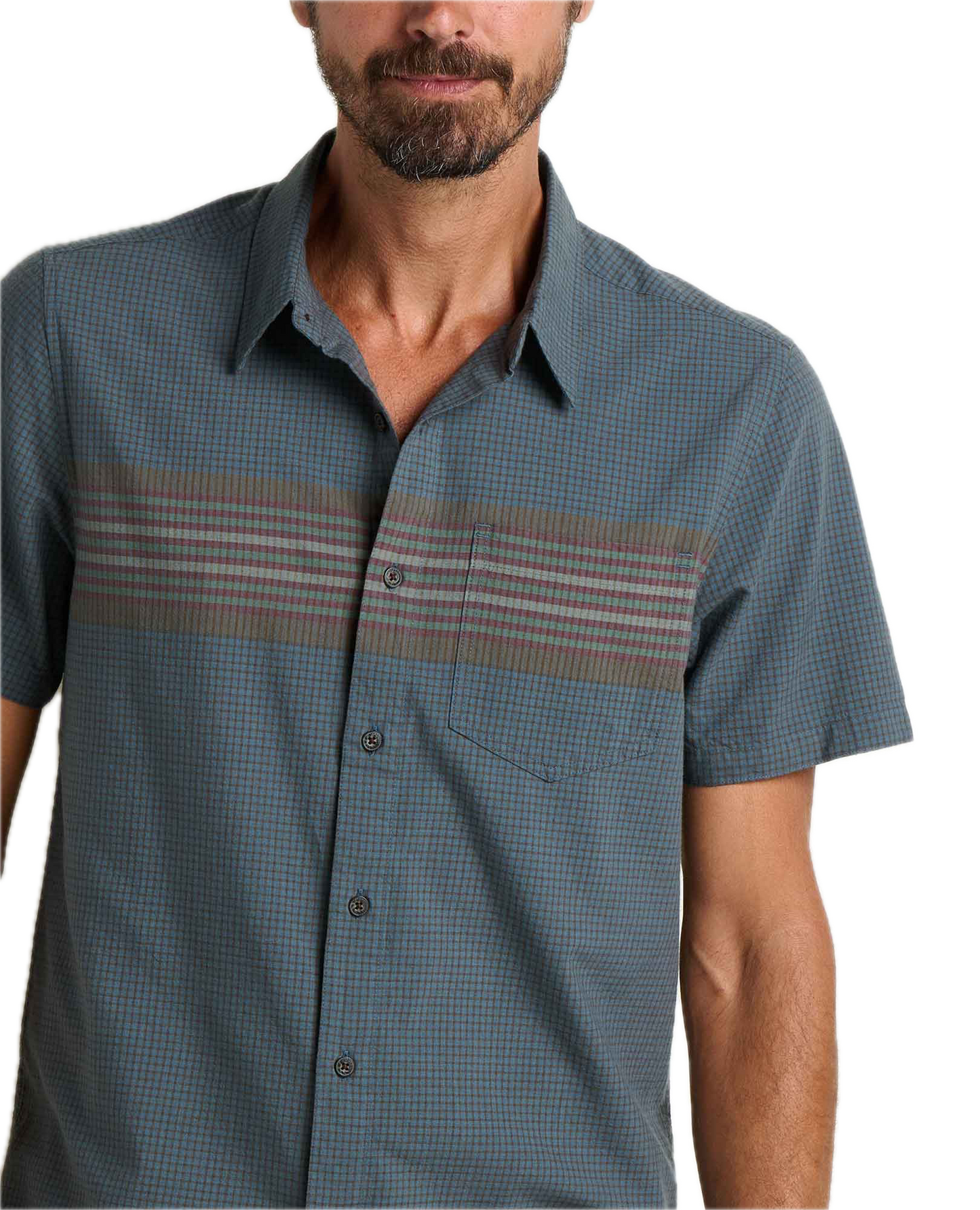 Toad and Co - Airscape Short Sleeve Shirt - Ink Pattern