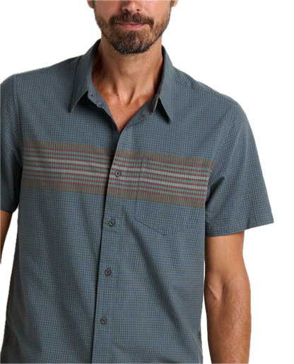 Toad and Co - Airscape Short Sleeve Shirt - Ink Pattern