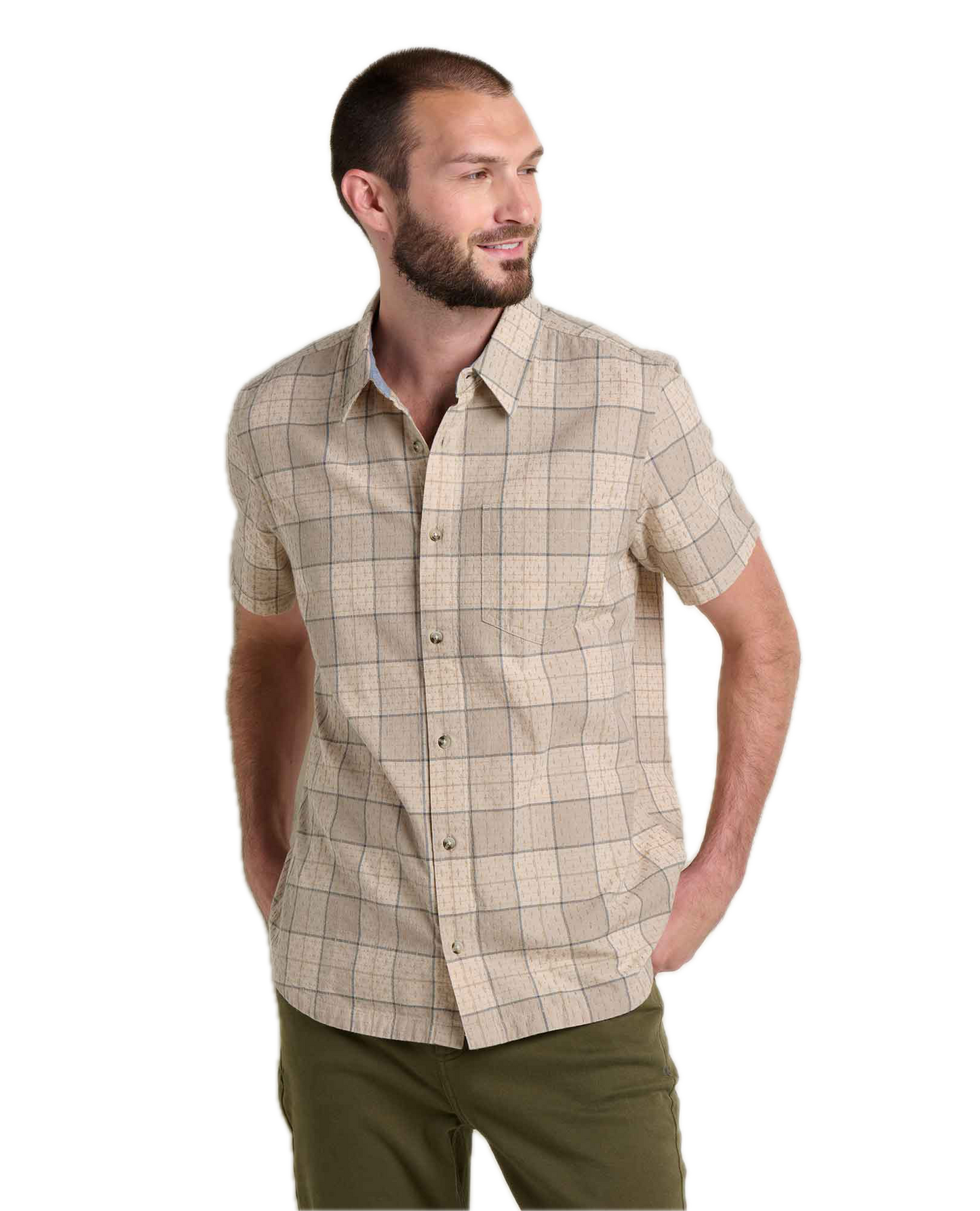 Toad and Co - Harris Short Sleeve Shirt - Twine
