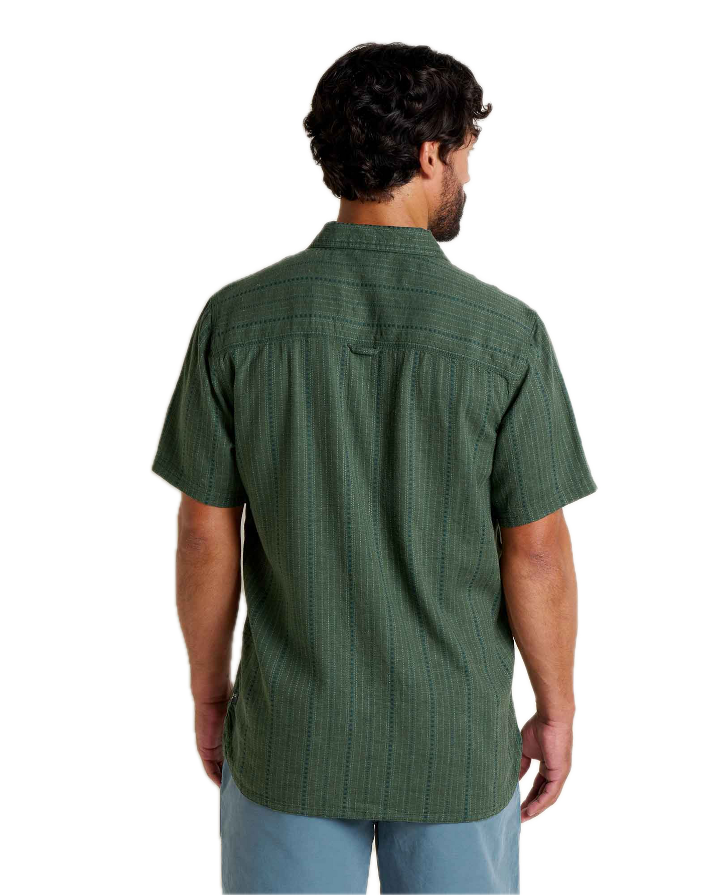 Toad and Co - Men's Taj Hemp Shirt - Cilantro Dobby