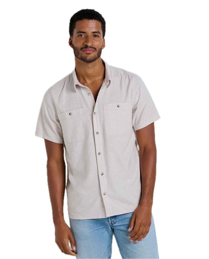 Toad and Co - Men's Taj Hemp Shirt - Oatmeal