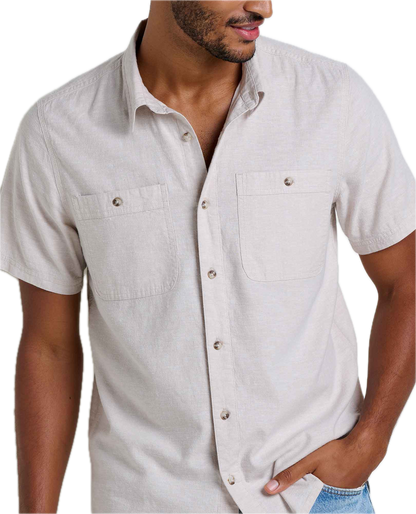 Toad and Co - Men's Taj Hemp Shirt - Oatmeal