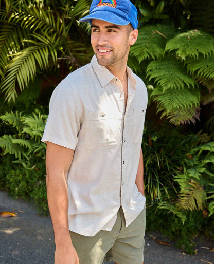 Toad and Co - Men's Taj Hemp Shirt - Oatmeal