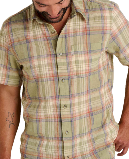 Toad and Co - Fletcher Short Sleeve Shirt - Men's - Elderflower Pattern