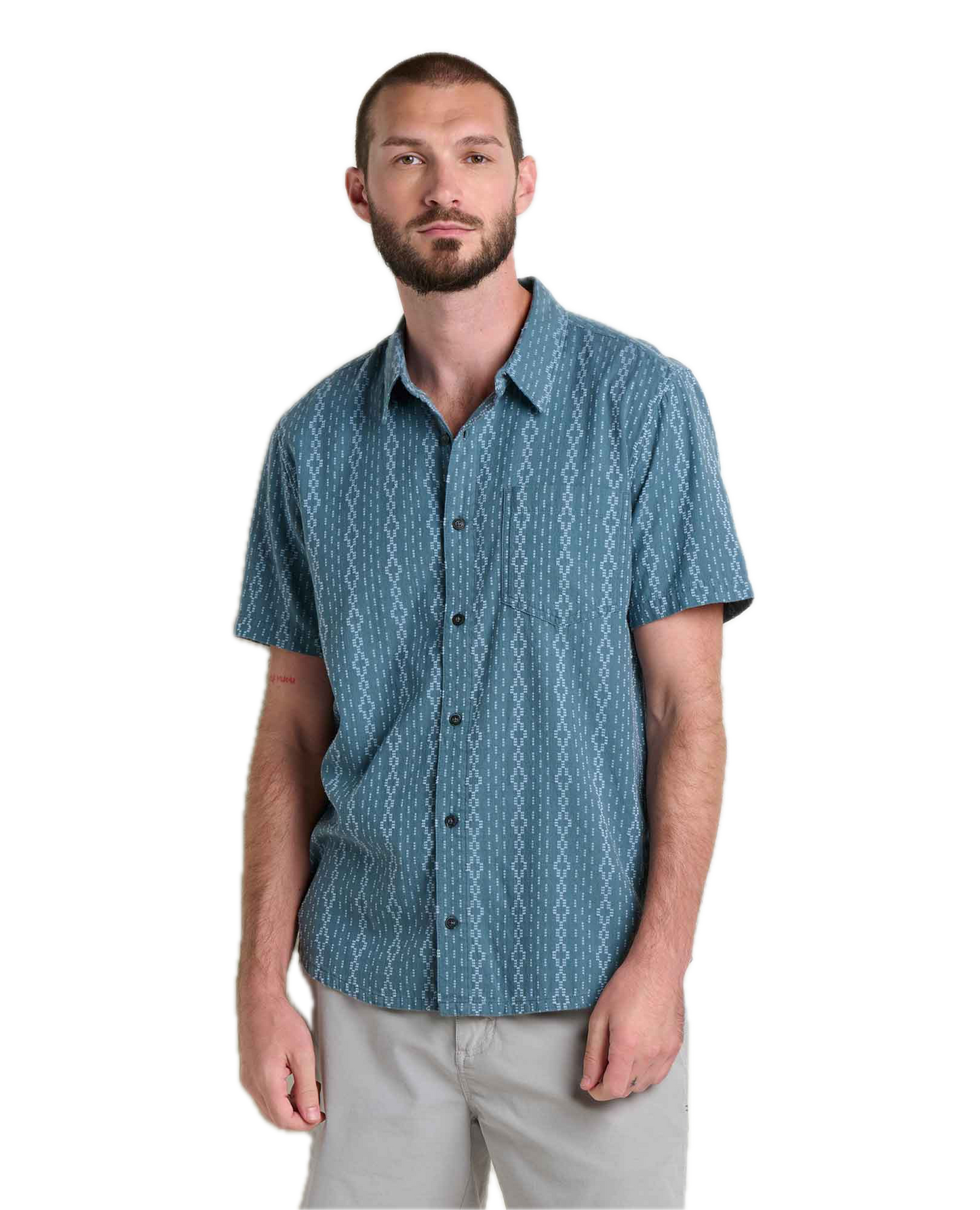 Toad and Co - Treescape Short Sleeve Shirt - Men's - Ink