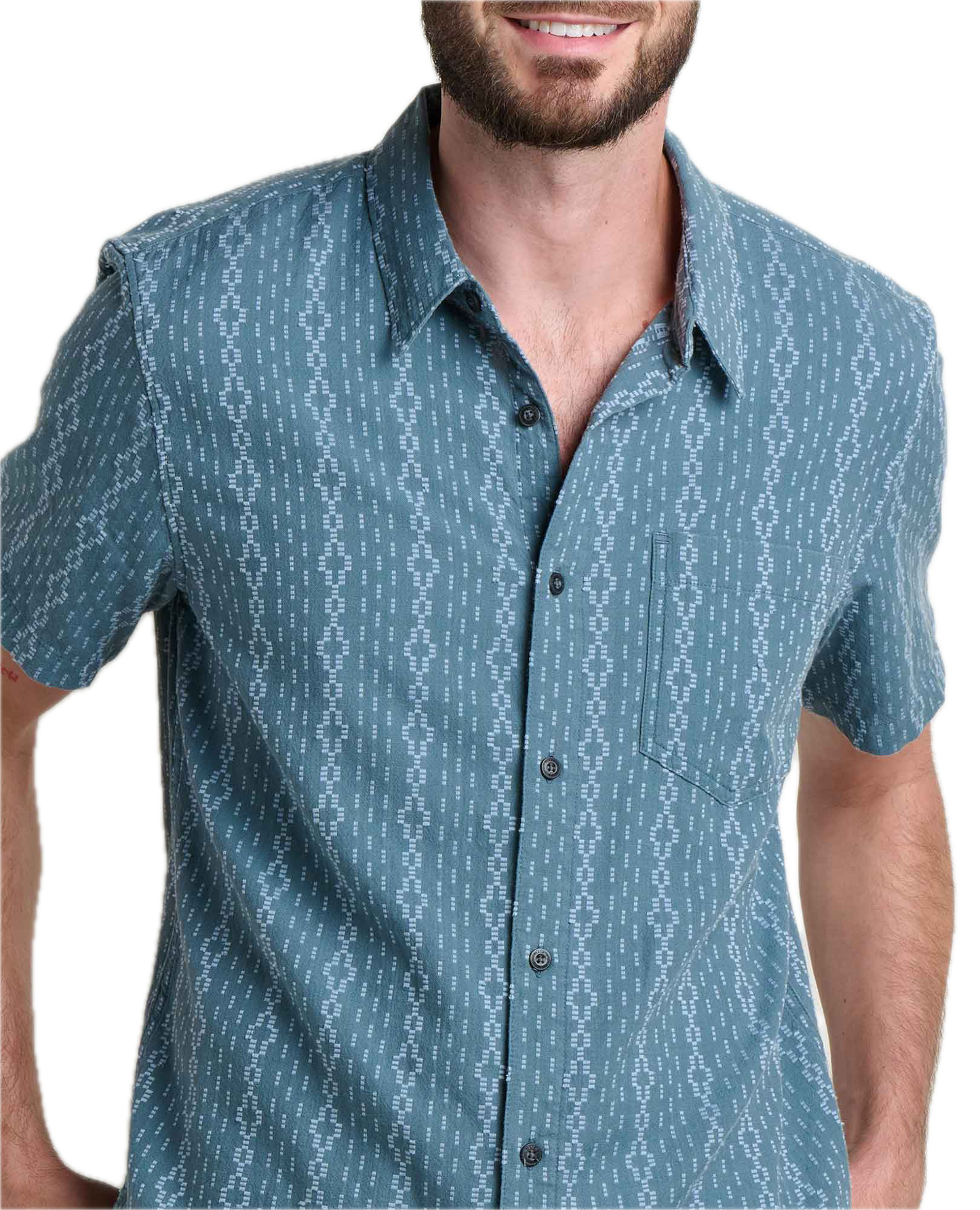 Toad and Co - Treescape Short Sleeve Shirt - Men's - Ink
