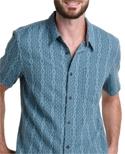 Toad and Co - Treescape Short Sleeve Shirt - Men's - Ink