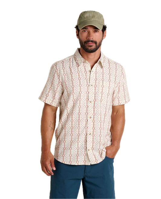 Toad and Co - Treescape Short Sleeve Shirt - Men's - Salt
