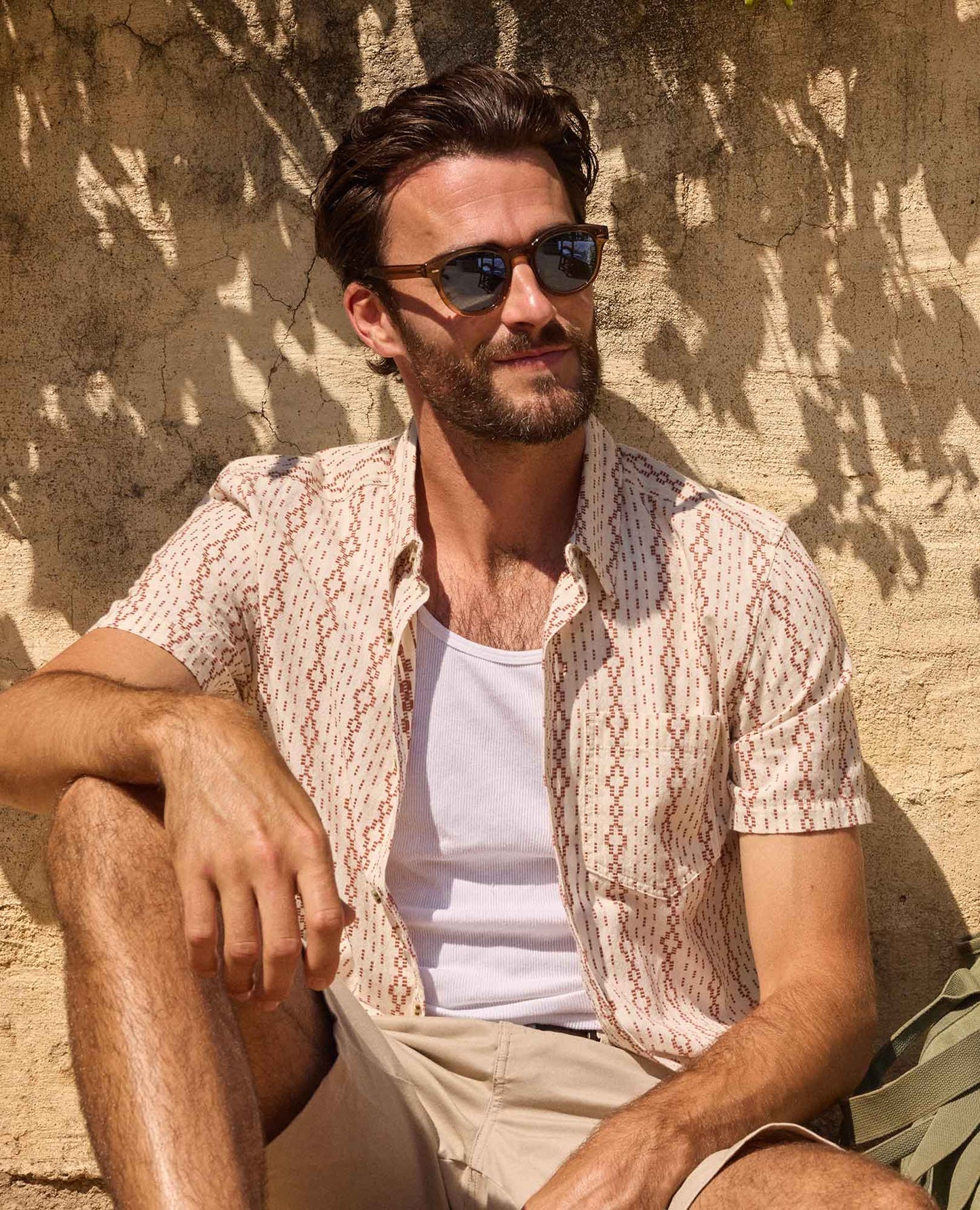 Toad and Co - Treescape Short Sleeve Shirt - Men's - Salt