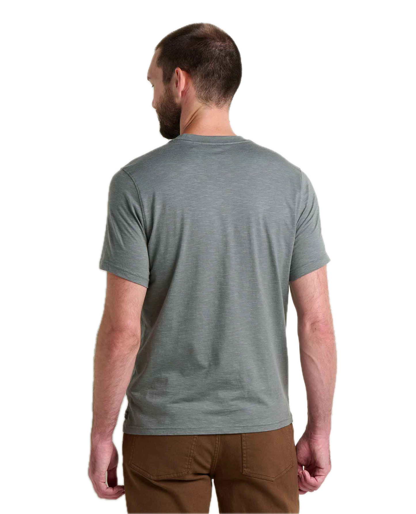Toad and Co - Tempo Short Sleeve Pocket Crew - Slate
