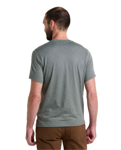 Toad and Co - Tempo Short Sleeve Pocket Crew - Slate