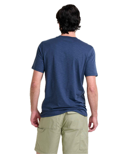 Toad and Co - Tempo Short Sleeve Pocket Crew - True Navy