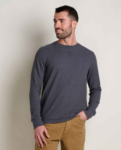 Toad and Co - Framer II Long Sleeve Crew - Soot