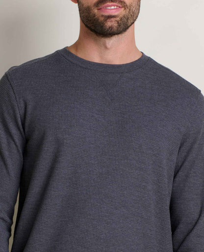 Toad and Co - Framer II Long Sleeve Crew - Soot