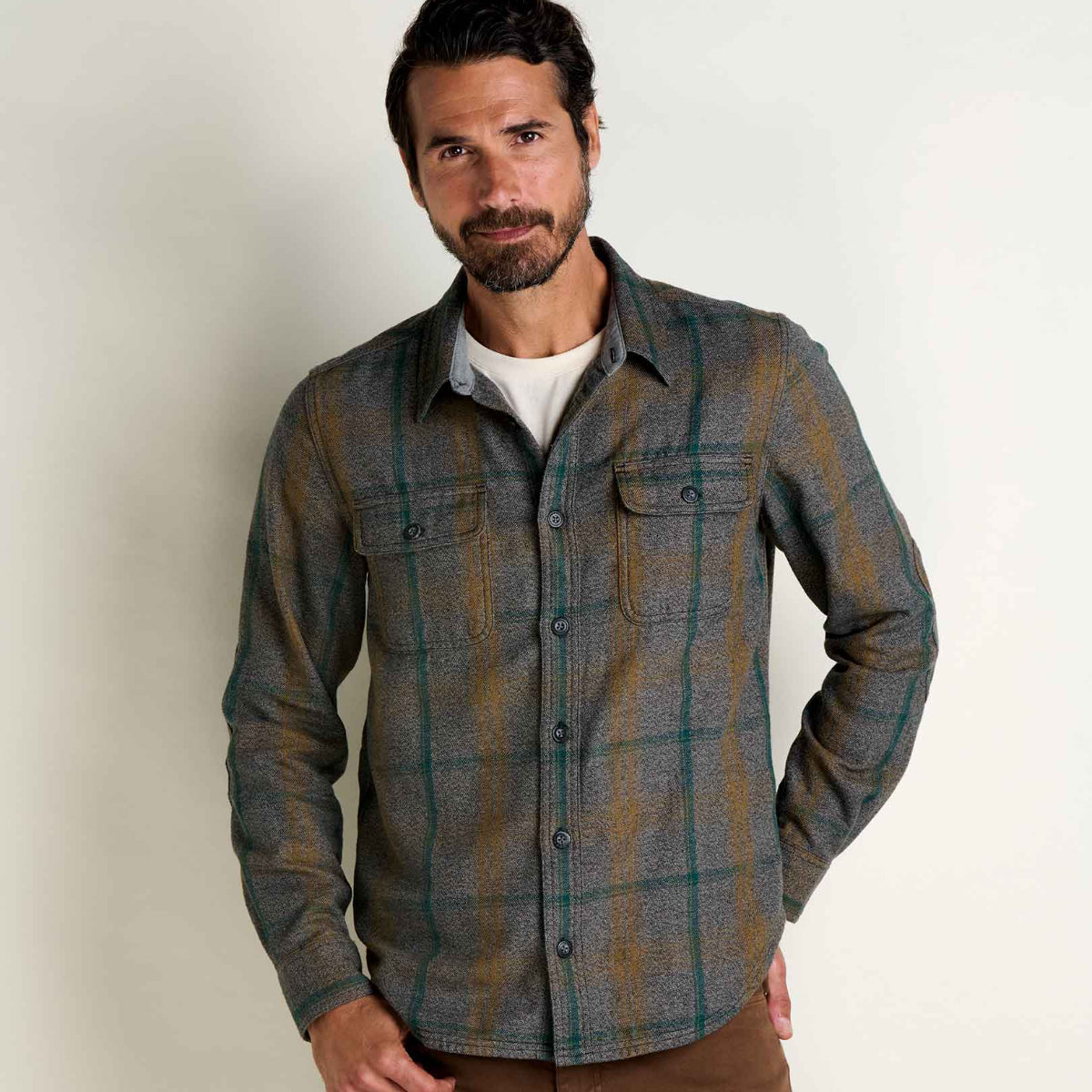 Toad and Co - Ranchero Long Sleeve Shirt - Black Pattern