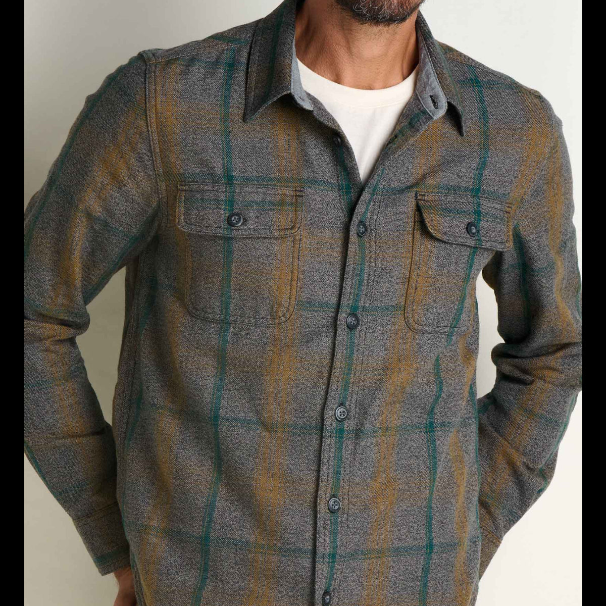 Toad and Co - Ranchero Long Sleeve Shirt - Black Pattern
