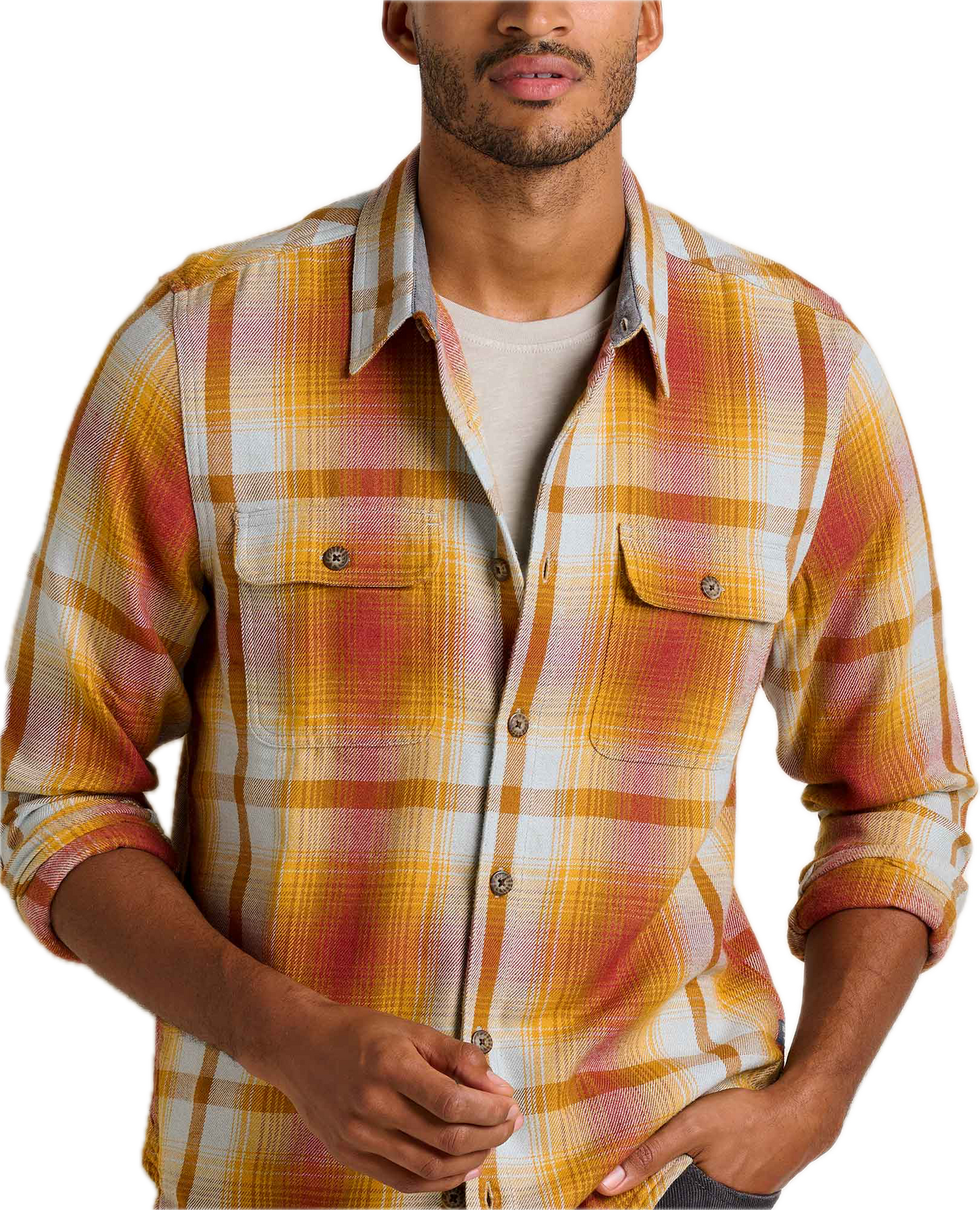 Toad and Co - Ranchero Long Sleeve Shirt - Burnt Henna