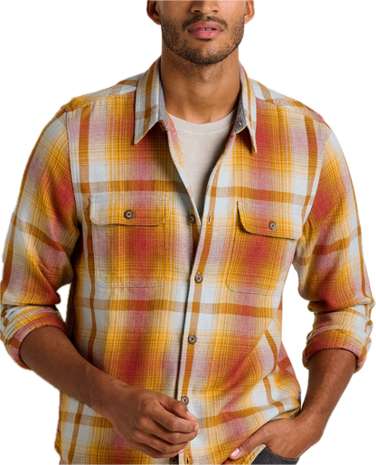 Toad and Co - Ranchero Long Sleeve Shirt - Burnt Henna