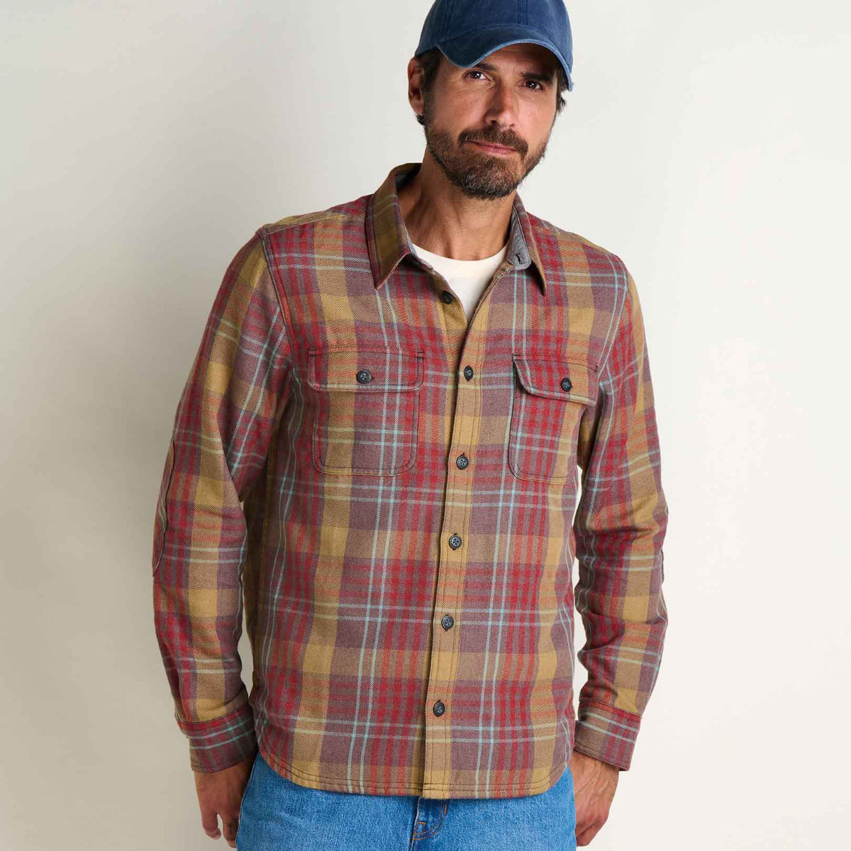 Toad and Co - Ranchero Long Sleeve Shirt - Carob Pattern