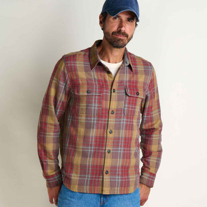 Toad and Co - Ranchero Long Sleeve Shirt - Carob Pattern