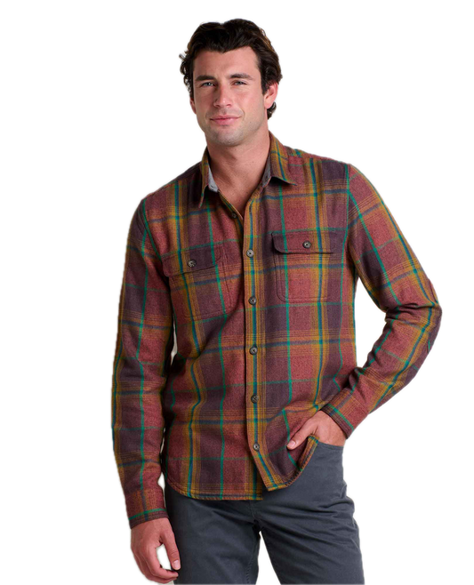Toad and Co - Ranchero Long Sleeve Shirt - Cinnamon