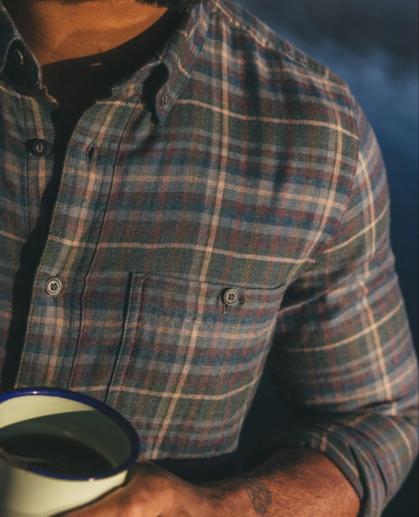 Toad and Co - Airsmyth Long Sleeve Shirt - Beetle Pattern