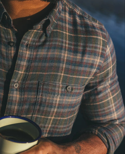 Toad and Co - Airsmyth Long Sleeve Shirt - Beetle Pattern