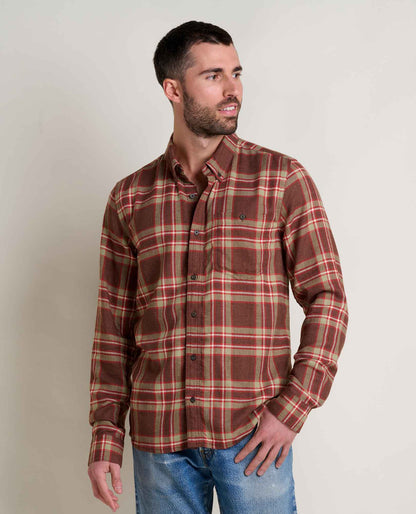 Toad and Co - Airsmyth Long Sleeve Shirt - Chestnut Tartan