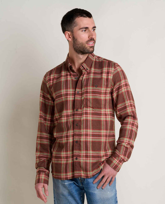 Toad and Co - Airsmyth Long Sleeve Shirt - Chestnut Tartan