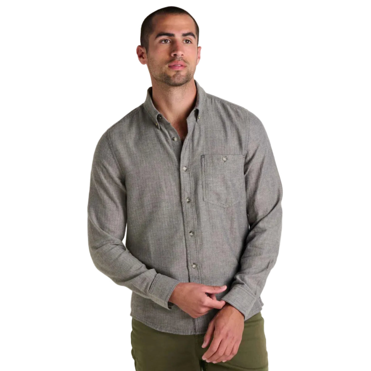 Toad and Co - Airsmyth Long Sleeve Shirt - Soot Pattern